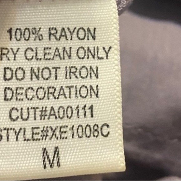 Hale Bob women’s floral mauve top size M boho festival hippie - Picture 8 of 8